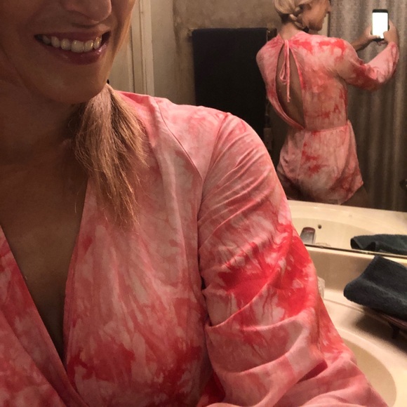 Honey Punch Romper. Cute tie dye. - Picture 2 of 8